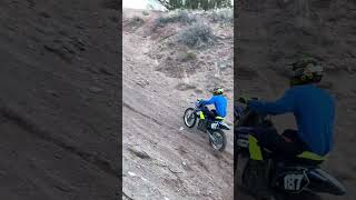 How to Climbing Gordy’s Hill in Socorro New Mexico  2006 Yamaha YZ450F  December 2023 [upl. by Sperling]