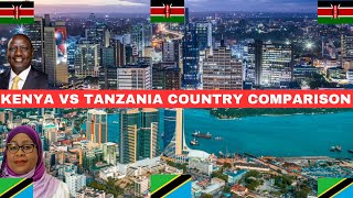 Kenya vs Tanzania Country Comparison 2024  Which country is Better [upl. by Selina]