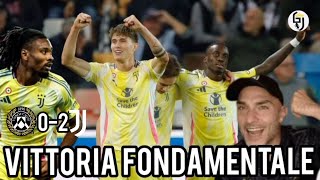 💦GODURIA TOTALE LA JUVENTUS ESPUGNA UDINE CON UNO 02 FIRMATO THURAM E SAVONA💦 [upl. by Buatti]