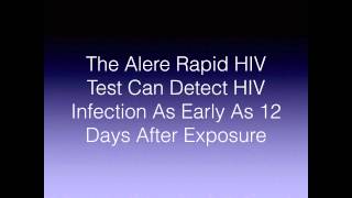 Rapid HIV Test Window Period [upl. by Anatolio704]