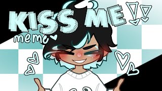 KISS ME ‼️💕 gacha meme skephalo [upl. by Karissa]