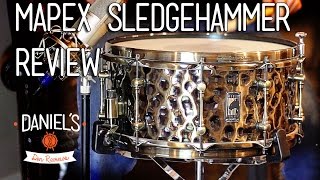 Daniels Den Review  Mapex Black Panther 65x14 Sledgehammer Snare [upl. by Sudhir948]