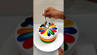 1kg New Mix Fruit Rainbow 🌈 Colour Cake Decorating shortsfeed shorts ytshorts youtube food [upl. by Gwyneth]