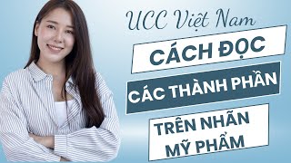 Cách đọc các thành phần trên nhãn Mỹ phẩm [upl. by Linea]