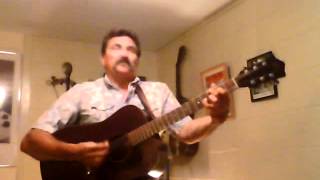 Harland Allen quotThe Wyoming Waltzquot Acoustic Guitar Country Western song [upl. by Sibbie]