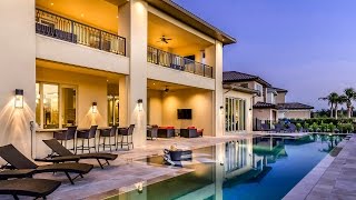 Amazing vacation homes tour a 9bedroom villa in Orlando Florida [upl. by Stets]