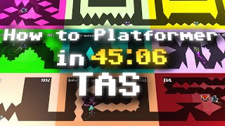 TAS How to Platformer in 4506  Geometry Dash 22 [upl. by Marian381]