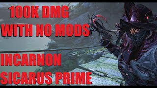 WARFRAME NEW MOST OP PISTOL Incarnon Sicarus Prime Build Guide  Koumei amp The Five Fates [upl. by Bowden]