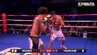 SHOHJAHON ERGASHEV VS SONNY FREDRICKSON FULL FIGHT [upl. by Nuhsyar873]