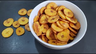 How to make banana chips  Kerala banana chips recipe  Plantain chips  Snacks recipe  recipe 39 [upl. by Katine]