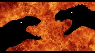 Jurassic Rage Tyrannosaurus vs Carcharodontosaurus [upl. by Yemerej]