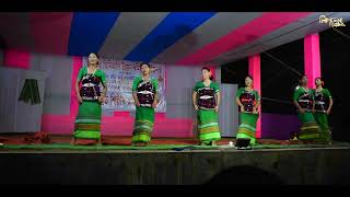 Ami Axomiya Suwali  Assamese song Group Dance  At Maladhara [upl. by Aken]