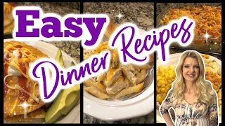 Quick amp Easy Weeknight Meals  Easy amp Budget Friendly Dinner Recipes Easy Meals for Busy Nights [upl. by Letnuhs]