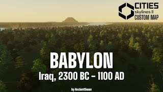 Babylon Iraq 2300 BC  1100 AD [upl. by Allicerp]