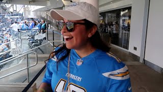 Cousins First Game At SoFi  Chargers vs Titans [upl. by Garvin433]