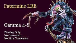 WH40k Tacticus  Patermine LRE Gamma 48 Piercing Only [upl. by Matthus402]