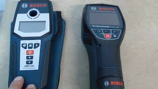 Bosch Dtect 120 wall scanner and Bosch GMS 120 multidetector [upl. by Nosnor]