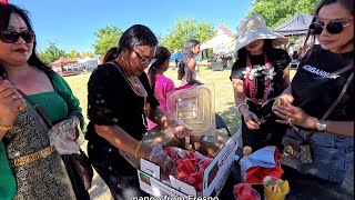 Final day Lao New Year in Fresno Support the food vendors [upl. by Mines]