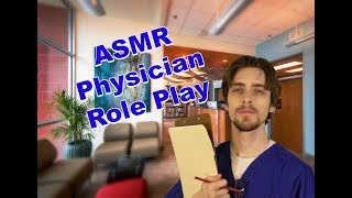 ASMR  Physician Yearly Exam Medical Role Play [upl. by Ayotnom]