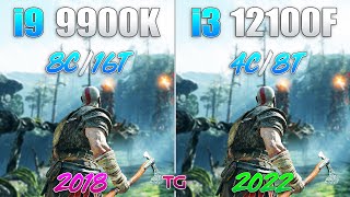 i3 12100F vs i9 9900K  4 Years Difference [upl. by Islehc4]