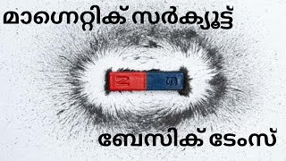 MAGNETIC CIRCUIT BASIC TERMS IN MALAYALAM [upl. by Anikat]