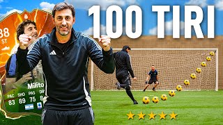 🎯⚽️100 TIRI CHALLENGE IL PRINCIPE DIEGO MILITO  Quanti Goal Segnerà su 100 tiri [upl. by Barbour141]