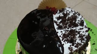 chocolate cake decoration ideas in a simple way [upl. by Laehcar736]