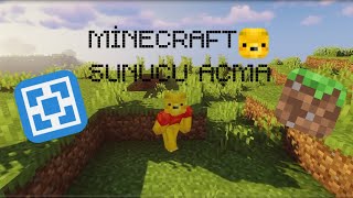 Minecraft Sunucu Açma  ATERNOS [upl. by Enileuqcaj484]