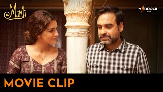 Surrogacy  Kiske Jaisi  Kriti Sanon  Pankaj Tripathi  Mimi  Movie Clip [upl. by Ostler]