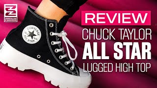 ¡REVIEW de las CHUCK TAYLOR ALL STAR LUGGED HIGH TOP 🔝⭐ ►¡Renueva tus viejas ZAPATILLAS CONVERSE⚡ [upl. by Phox]