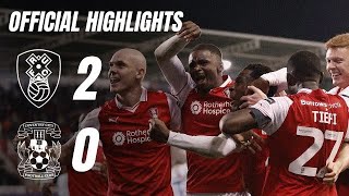 Three BIG points 😁  🗽 Rotherham United 2  0 Coventry City 🐘  Highlights 📺 [upl. by Carolann152]