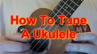 How to Tune A Ukulele [upl. by Deb]