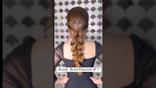 Beautiful hairstyle tutorial for wedding functions 🌸  chutiya hairstyle for wedding viralshort fy [upl. by Tolmann]