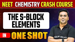 THE SBLOCK ELEMENTS in 1 Shot  Pure English  Everything Covered  NEET Crash Course [upl. by Theodora]