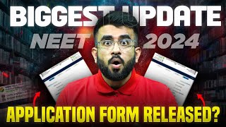 NEET 2024 Application Form Date  Latest Update 🔥  Nitesh Devnani [upl. by Ecurb]