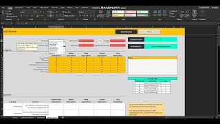 Performance Review Excel Dashboard Template [upl. by Tadio]