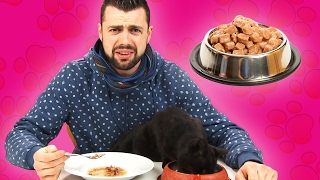 Cat Owners Try Cat Food [upl. by Jahdiel]