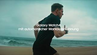 Die Galaxy Watch4 mit automatischer Workouterkennung [upl. by Perrie]