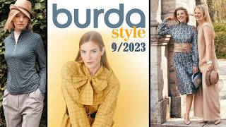 Burda 92023 Discovering Hidden Gems in Burda 9 2023 with technical drawings [upl. by Conah891]