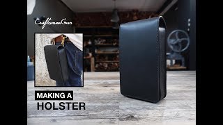 Holster for Long Zipper Wallet LeatherAddict EP59 [upl. by Recor344]