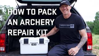 YETIs John Dudley presents his Archery Repair Kit in a YETI GoBox 30  nockonarchery [upl. by Ventura291]