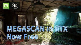 Now Free  Megascans Abandoned Apartment  Unreal engine 425 [upl. by Sumetra442]