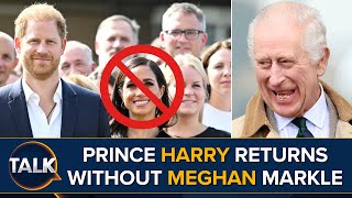 Prince Harry Returns Without Meghan Markle  Reconciliation With King Charles III [upl. by Yrannav]