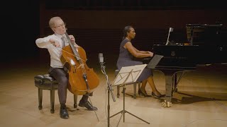 Lloyd Minor MD and Condoleezza Rice PhD perform Fantasy Pieces Opus 73 [upl. by Tabatha]