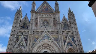 Orvieto Duomo Façade is truly AMAZING GO SEE  Orvieto Italy  ECTV [upl. by Huntington551]