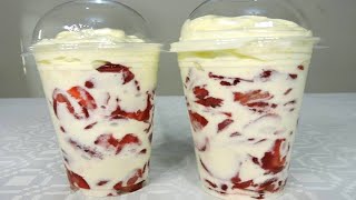 COMO HACER DELICIOSAS FRESAS CON CREMA  CocinablogOficial [upl. by Rox]