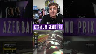 Sainz vs Perez Crash Reaction Formula1 AzerbaijanGP [upl. by Hughmanick809]