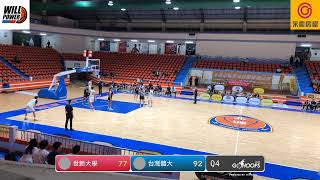 20231005 WILL POWER 永慶盃籃球邀請賽 1600 世新大學 VS 台灣體大 [upl. by Schoening356]