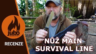 RECENZE  Nůž MAIN Survival Line [upl. by Aitret]