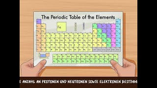 Die Anzahl an Protonen und Neutronen sowie Elektronen bestimmen [upl. by Kondon443]